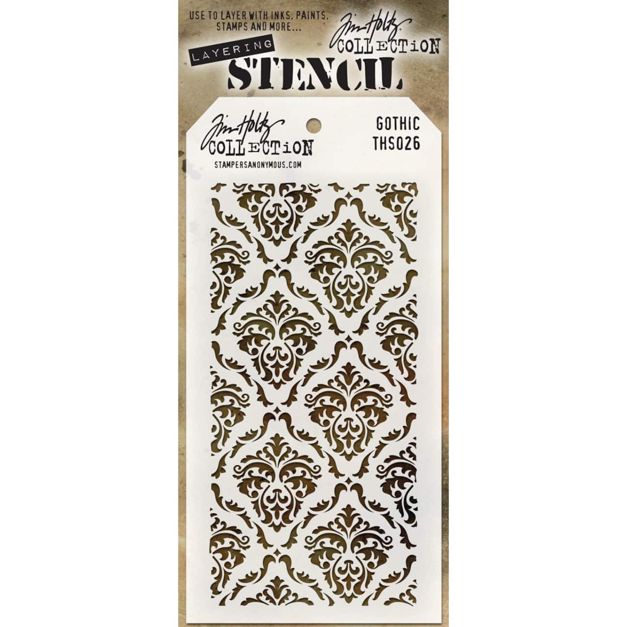 Stampers Anonymous Tim Holtz&#xAE; Gothic Layering Stencil